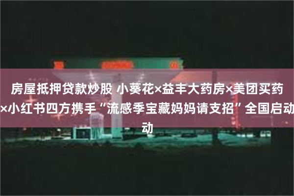 房屋抵押贷款炒股 小葵花×益丰大药房×美团买药×小红书四方携手“流感季宝藏妈妈请支招”全国启动