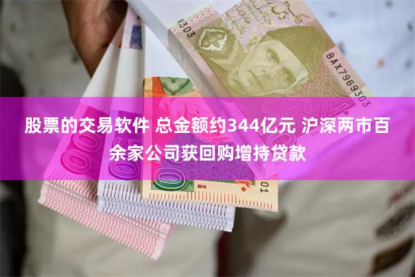 股票的交易软件 总金额约344亿元 沪深两市百余家公司获回购增持贷款